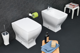 Биде напольное ArtCeram Jazz (JZB002 01 00) белый