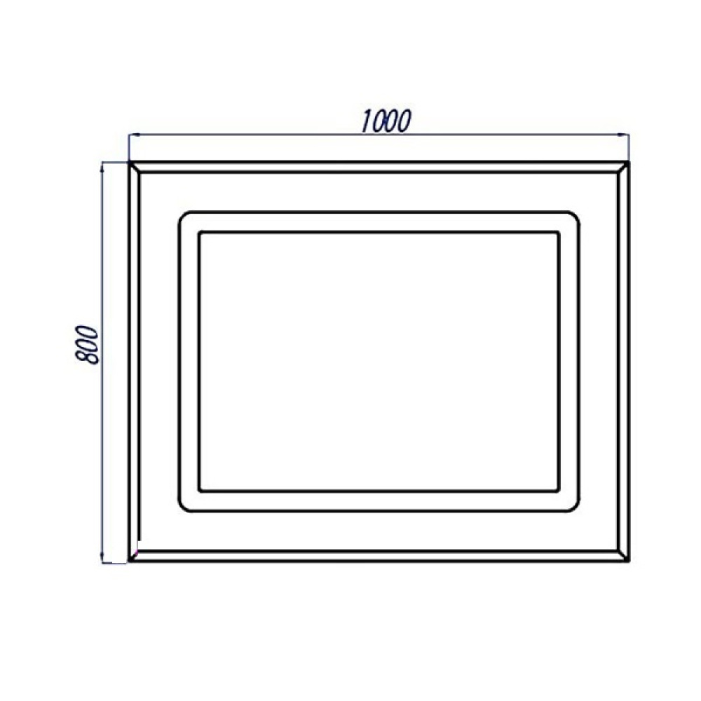 Зеркало Aquaton Римини 100 1A136902RN010