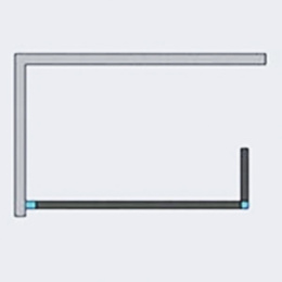 Душевая стенка Radaway Euphoria W3 Walk-in 100 фурнитура Хром стекло прозрачное 383132-01-01