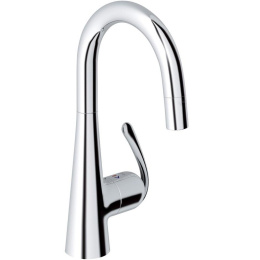 Grohe Zedra 32296000 Смеситель для кухни, выдвижной излив