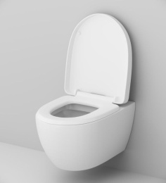 Инсталляция + унитаз + клавиша Am.Pm Awe (IS49051.111738) синий