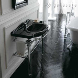 Раковина 75 см Galassia Ethos (8433MNE), цвет черный
