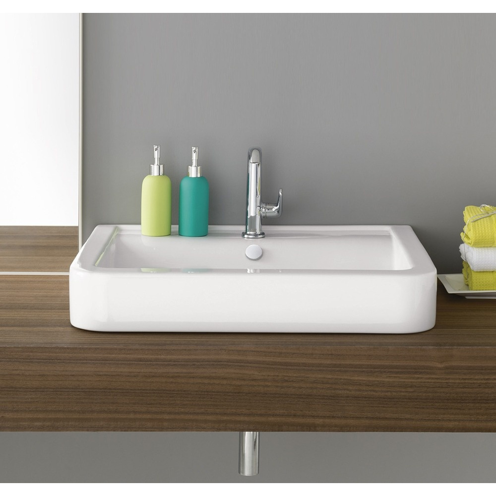 Ceramica CIELO Opera OPLA70 - Раковина 70 см (цвет - белый)