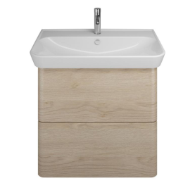 Тумба с раковиной Burgbad Iveo SFEN080F2747G0161C0001*1 80 кашемировый дуб