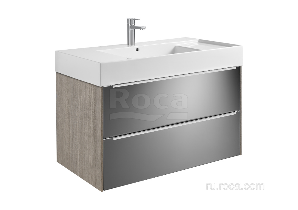 Фото Тумба под раковину Roca Inspira (851077403) зеркальный