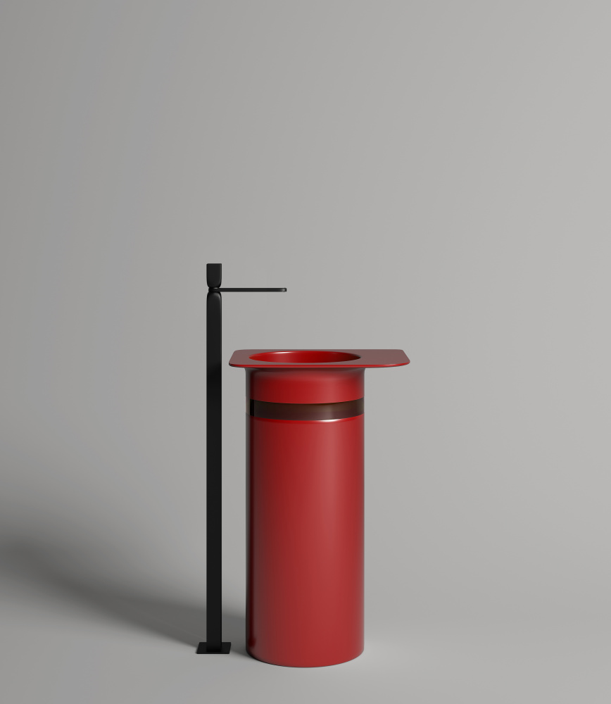 Фото Раковина напольная Salini Ninfea (130221M) белый