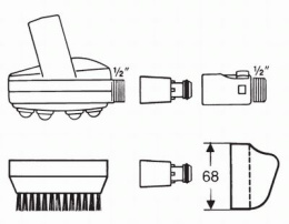 Массажное устройство Ручной душ Hansgrohe Bolero 28348000