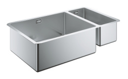 Grohe K700 31575SD0 Мойка для кухни из нержавейки, 2 чаши без крыла