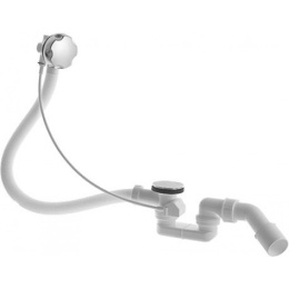 Фото Слив-перелив для ванны Duravit 790225000001000, хром