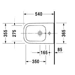 Биде подвесное Duravit Happy D.2 22581513001, серый