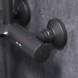 Душевая система Am.Pm Like (F0780522) черный