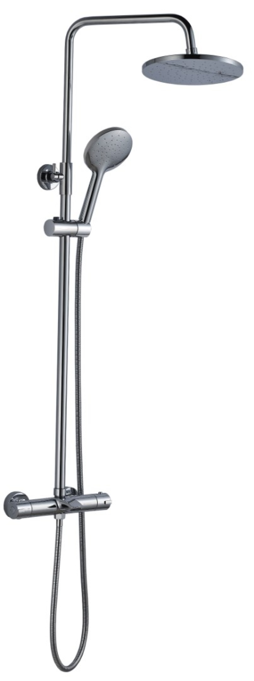 Фото Стойка OGLIO TS душевая с термостатом BOCH MANN BM9648 (ХРОМ)