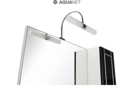 Мебель для ванной Aquanet Честер 75 черный/серебро