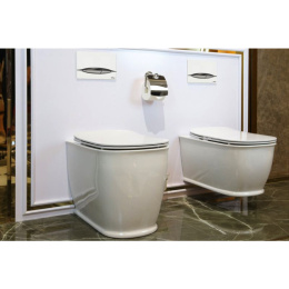 Подвесной унитаз BelBagno Prado BB10150CH, безободковый