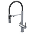 Смеситель для кухни Paulmark Gravity Gr213888-BS никель