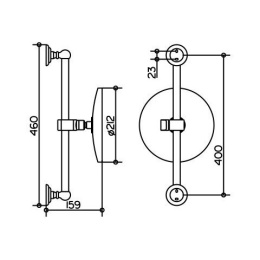 Косметическое зеркало Keuco Astor 17621010000, хром