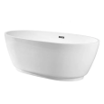 Акриловая ванна Grossman Classic GR-2602 160x80 отдельностоящая, белая