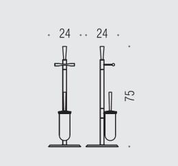 Стойка с аксессуарами Colombo Isole B9416