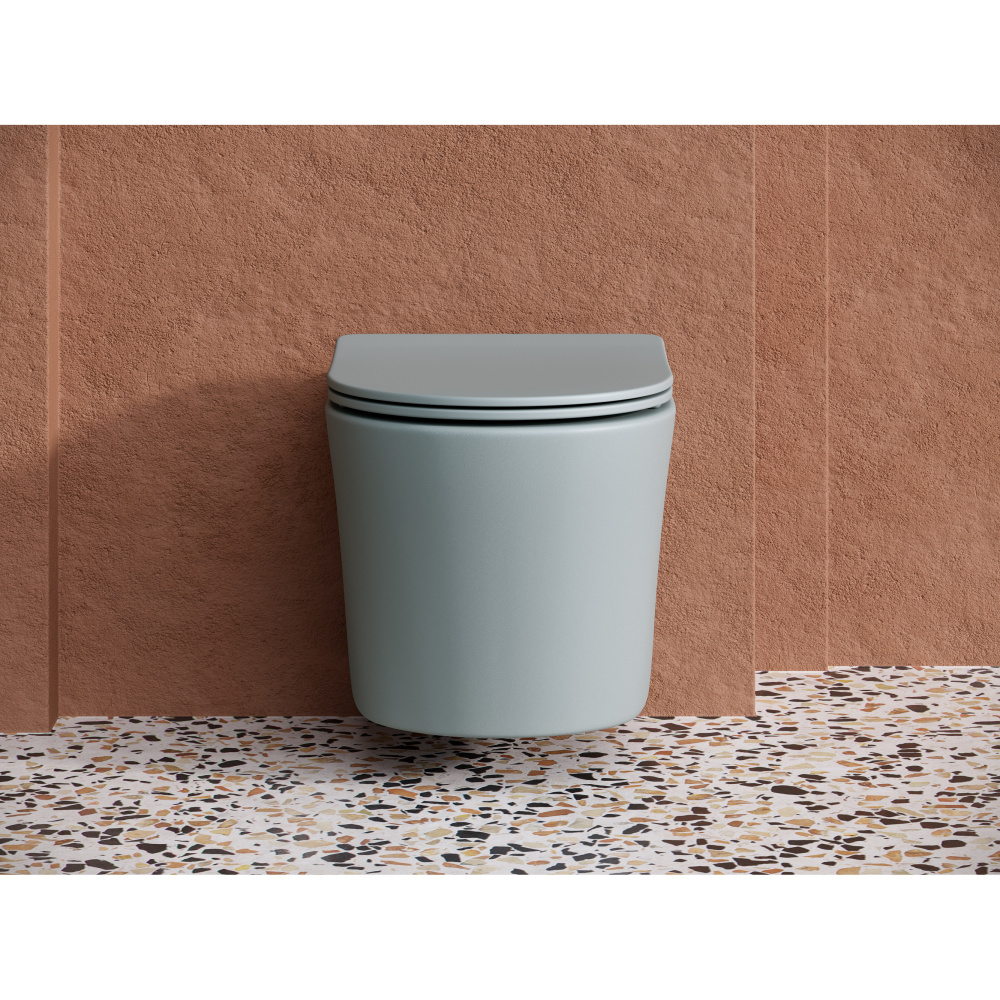 Подвесной унитаз Ceramica Nova Balearica CN6000MH Rimless с сидением