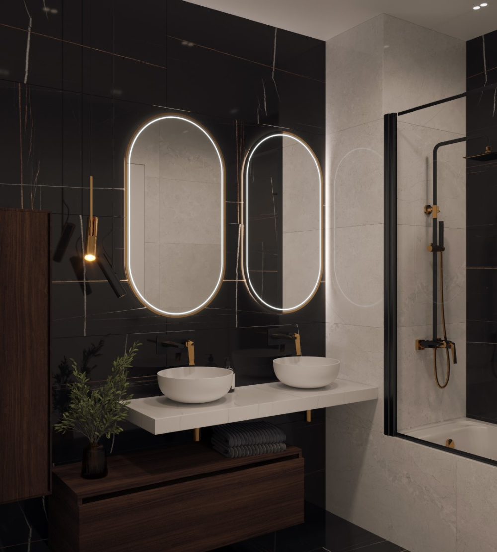 Armadi Art FLAT 869-140-CLCT Столешница прямая CALACATTA 1410*460*70