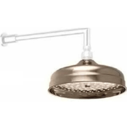 Верхний душ Душ верхний Margaroli Luxe 206, L206OB, 20х20 см, 1 режим струи, без держателя, старая бронза (Old b