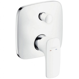 Смеситель для ванны Hansgrohe PuraVida (15445400) хром, белый