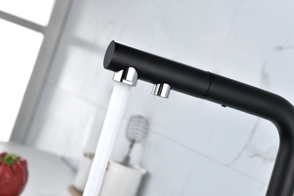 Смеситель для кухни Paulmark Serpentine (Se213222-401) антрацит