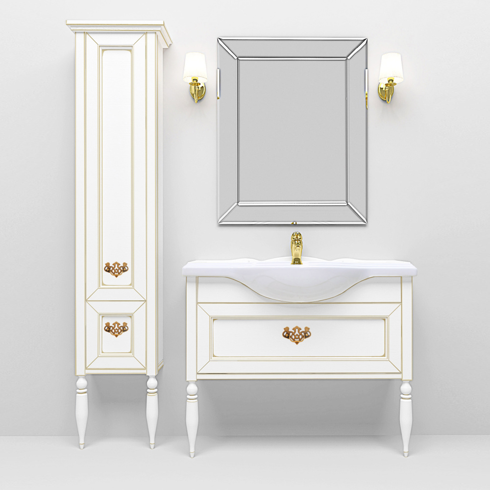 Фото Шкаф-пенал Roca America Evolution L (ZRU9302947) дуб молочный