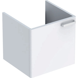 Тумба под раковину Geberit Renova Plan 879150000, 48,5 см, цвет белый глянцевый