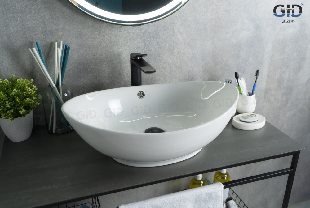 Фото Раковина накладная Gid N9019