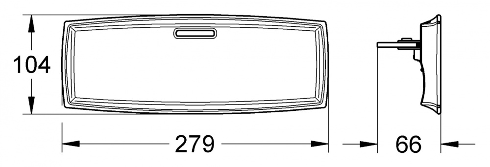 Полочка Grohe Grandera 18651000