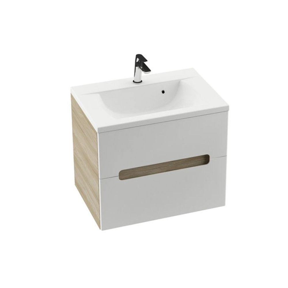 Фото Тумба под умывальник Ravak  (X000000908), бежевый, белый