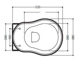 Фото Крышка-сиденье Kerasan Retro 108601 белое / бронза c микролифтом