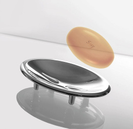 Мыльница Colombo Khala B1840.000, металл, хром