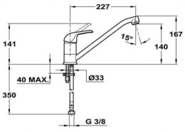 Фото Teka Inca 53911312 Смеситель для мойки