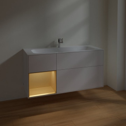 Villeroy Boch Finion F060HFGJ Тумба под раковину 1196х498 мм (gold matt/light grey matt)
