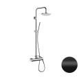 Душевая система Remer Minimal N37RX7MMM20NO, черный матовый