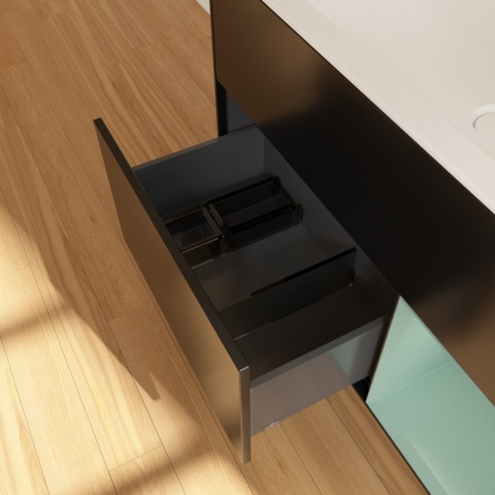 Villeroy Boch Finion F040GMPD Тумба под раковину 996х498 мм (olive matt/black matt)