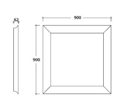 Фото Зеркало Galassia Ethos (8487)