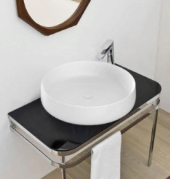 Раковина накладная 42 см ArtCeram Cognac (COL001 16 00) синий