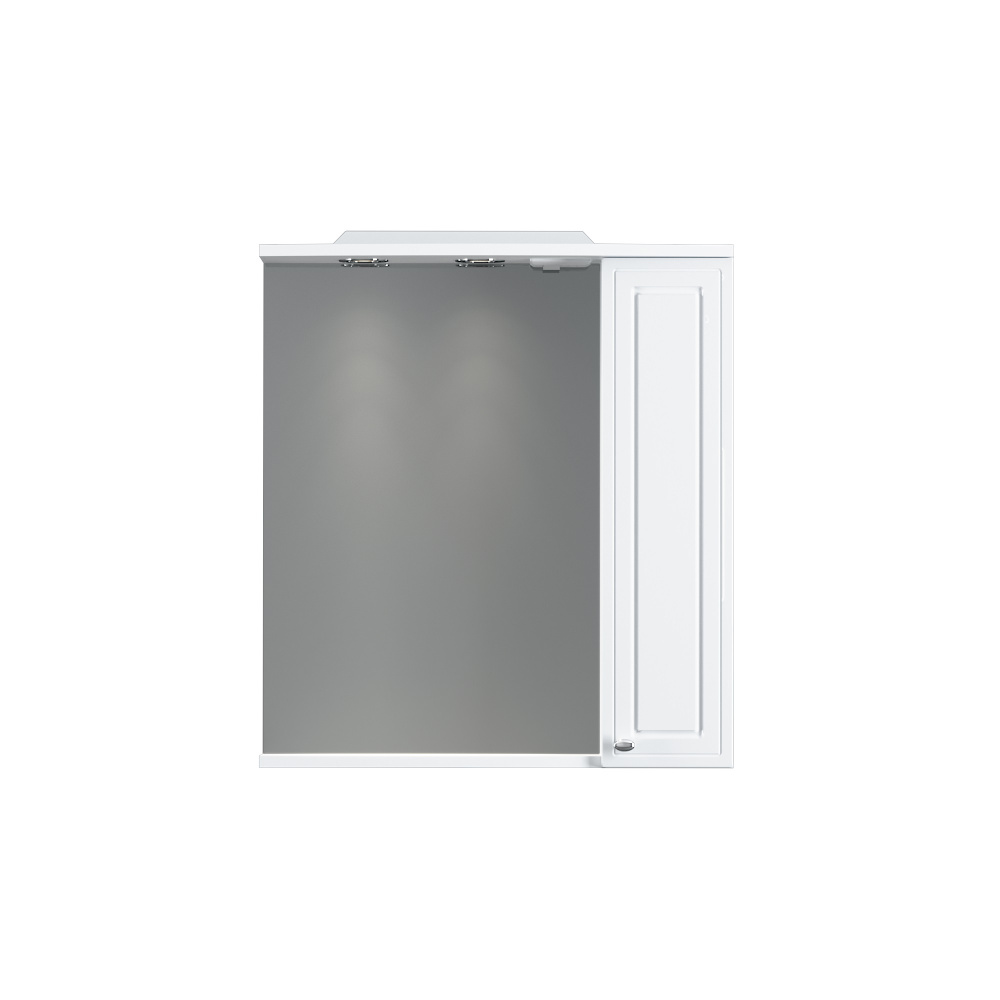 RedBlu by Damixa M41MPR0651WG Palace One, зеркало, частично зеркальный шкаф, правый, 65 см, с подсве