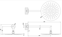 Фото Верхний душ Gessi Emporio (47372#031) хром