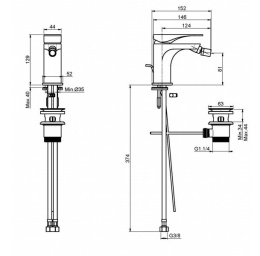 Фото Смеситель для раковины Nicolazzi 3722CR хром
