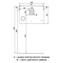 Зеркало Aquaton Элио 100 1A194202EO010