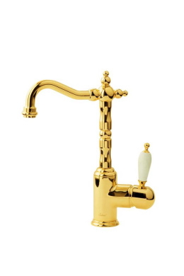 Фото Смеситель для умывальника Boheme Tradizionale Oro (282) золото