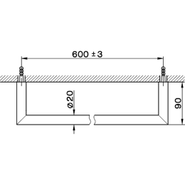 Держатель полотенца Cisal System SY09010221, хром