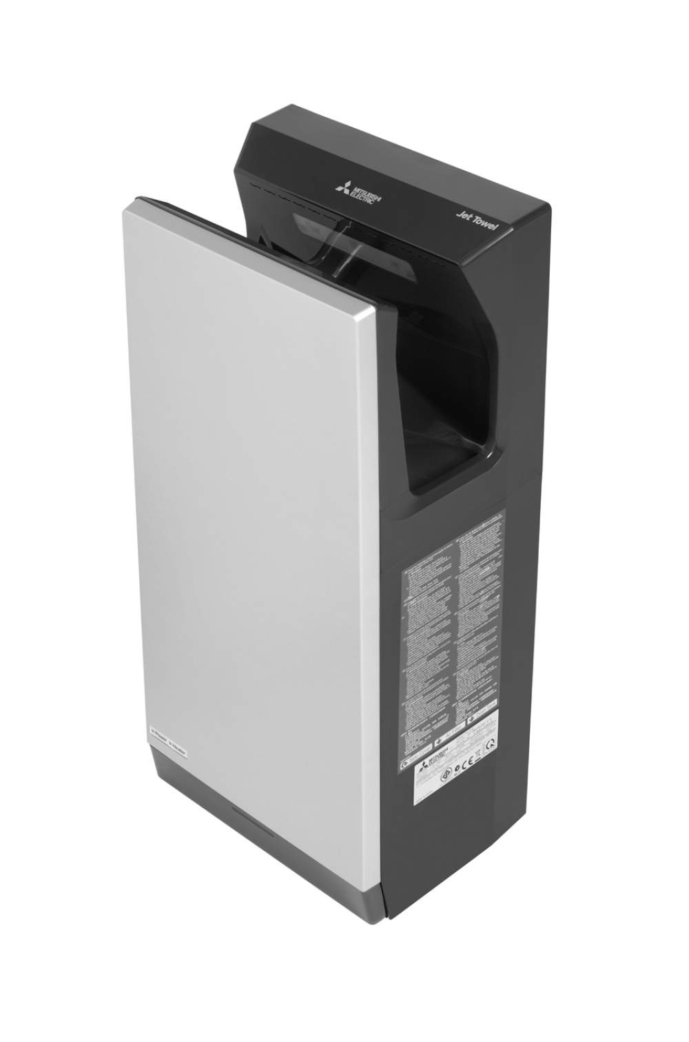 Фото Электросушилка для рук Mitsubishi Jet Towel JT SB216JSH SE с нагревателем темно-серый