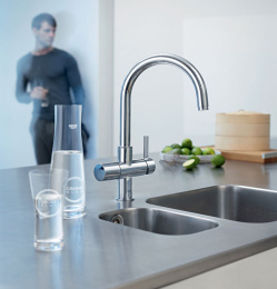 Grohe Blue 33251000 Смеситель для кухни с функцией фильтрации воды