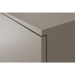Velvex UNIQUE UNIT tpUNI.80.H27.Y-215 Тумба подвесная выс. 27, выдв. ящик, бежевый шёлк
