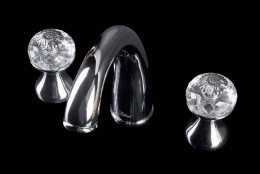 Фото Смеситель для раковины Boheme Flora (277-FL) хром